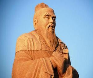 Puzzle Κομφούκιος, κινέζικο φιλόσοφος, ιδρυτής του Κομφούκιου